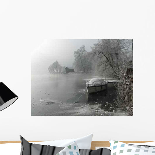 Winter Landscape Wall Decal Design 3