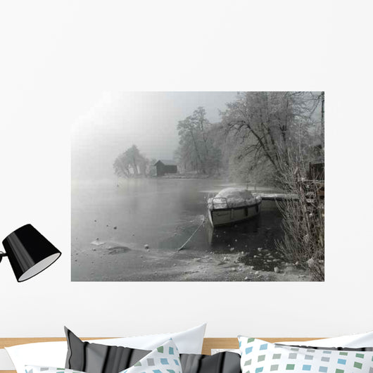Winter Landscape Wall Decal Design 3