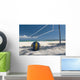 mexico on beach net ball Wall Mural