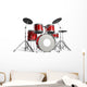 Drums Wall Decal