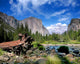 El Capitan View in Yosemite Nation Park Wall Mural