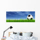 Soccer Ball against Sky Wall Mural
