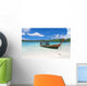 Longtail Boat Beautiful Lagoon Wall Decal