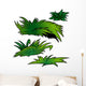 Cartoon Grass Wall Stickers