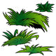Cartoon Grass Wall Stickers
