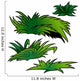 Cartoon Grass Wall Stickers