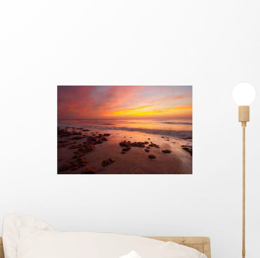 Beach Night Wall Decal Design 2