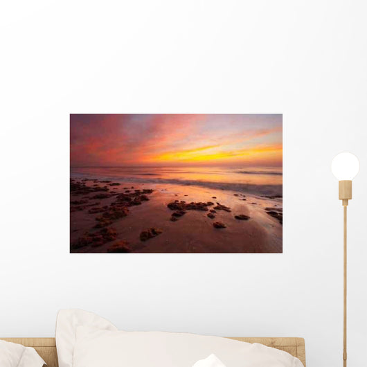 Beach Night Wall Decal Design 2