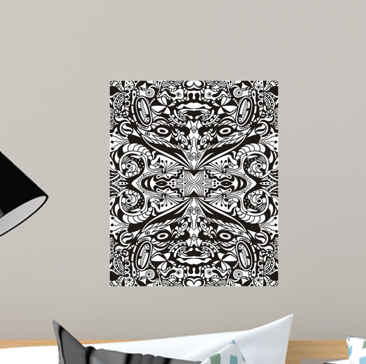 Seamless abstract vector wallpaper (2) Wall Mural