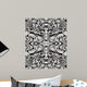 Seamless abstract vector wallpaper (2) Wall Mural