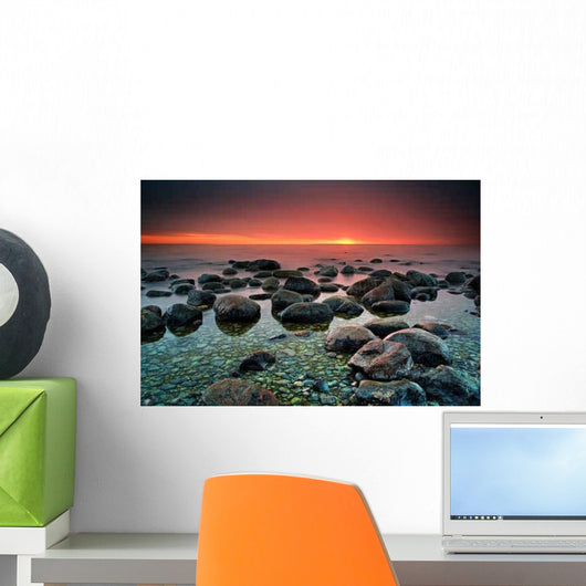 Mysterious Sunset Wall Decal
