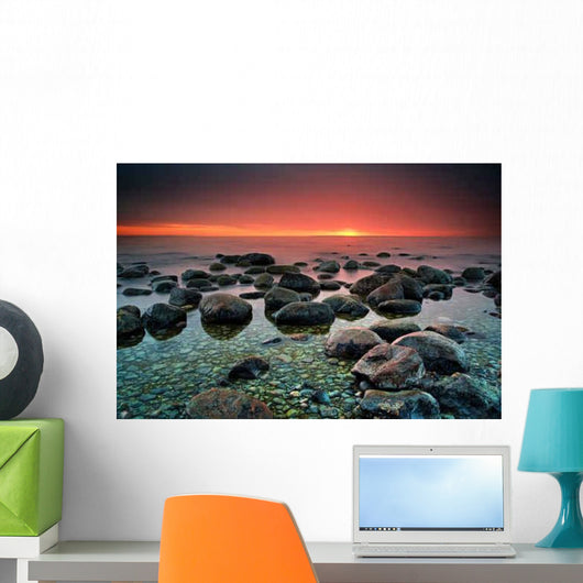 Mysterious Sunset Wall Decal