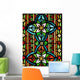 Stained Glass Wall Mural