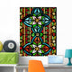 Stained Glass Wall Mural
