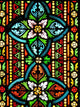 Stained Glass Wall Mural