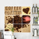 Kaffee Zusammenstellung Wall Mural