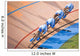 bicycle race Wall Mural