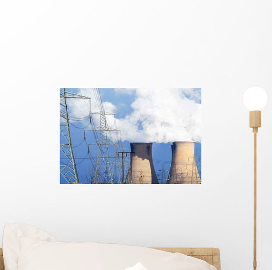 Coal Power Station Wall Decal