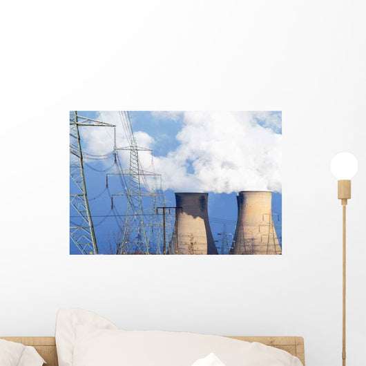 Coal Power Station Wall Decal