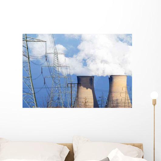 Coal Power Station Wall Decal