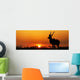 South Africa Sunset Kudu Wall Decal