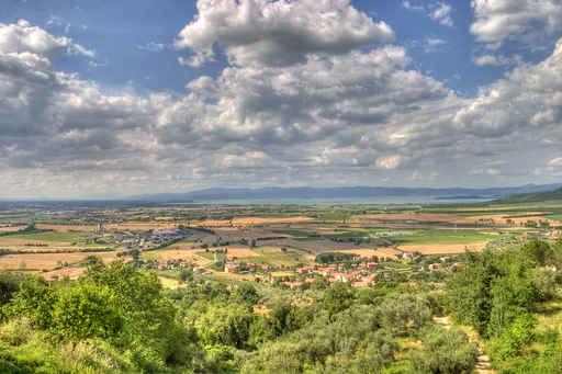 Lago Trasimeno Hdr Wall Decal