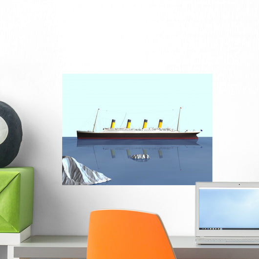Cruise Ship Titanic Wall Mural