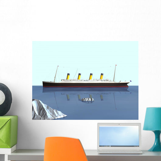Cruise Ship Titanic Wall Mural