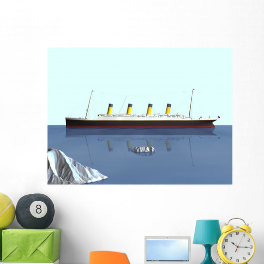 Cruise Ship Titanic Wall Mural