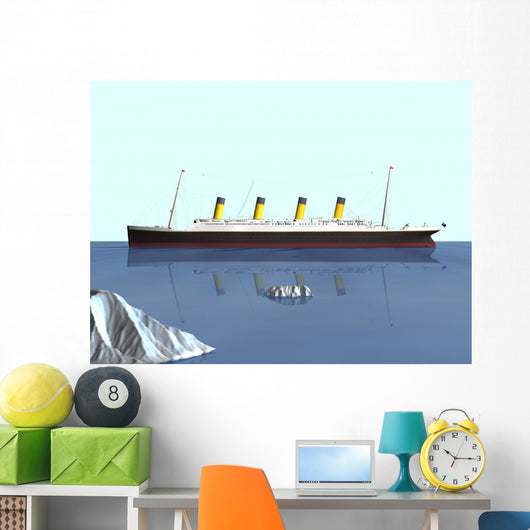 Cruise Ship Titanic Wall Mural