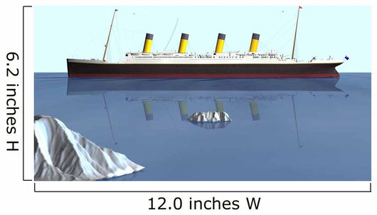Cruise Ship Titanic Wall Mural