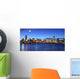 Chicago skyline under the moonlight Wall Mural
