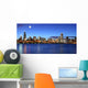 Chicago skyline under the moonlight Wall Mural