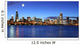 Chicago skyline under the moonlight Wall Mural