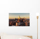 Dallas Texas Cityscape Sunset Wall Decal