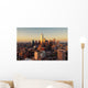 Dallas Texas Cityscape Sunset Wall Decal