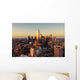 Dallas Texas Cityscape Sunset Wall Decal