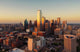 Dallas Texas Cityscape Sunset Wall Decal