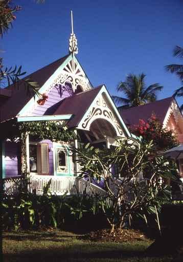 Boutique Auf Mustique Wall Decal