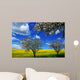 Blooming Trees and Rape Wall Mural
