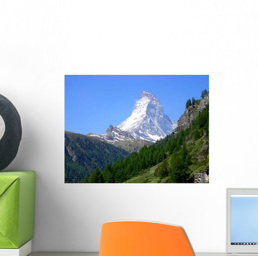 Matterhorn Wall Decal Design 4