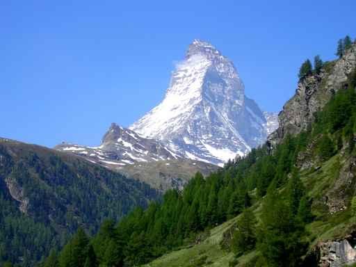 Matterhorn Wall Decal Design 4