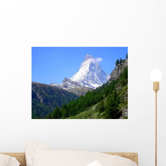 Matterhorn Wall Decal Design 3
