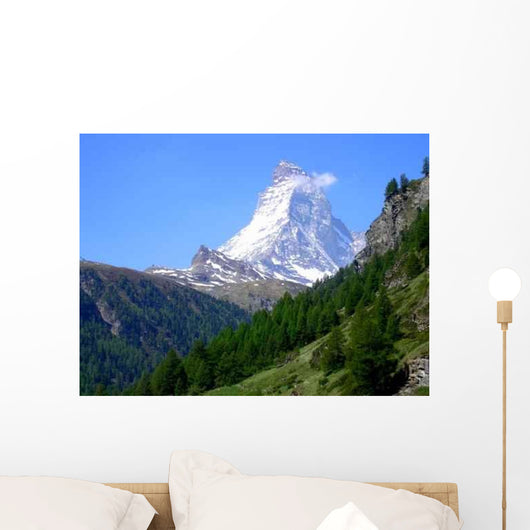 Matterhorn Wall Decal Design 3