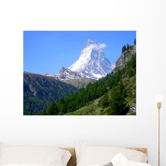 Matterhorn Wall Decal Design 3