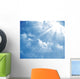 Blue Sky Sun Ray Wall Decal