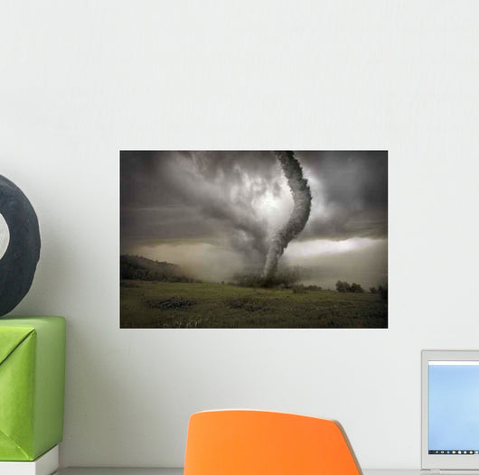 Approaching Tornado Wall Decal Design 2