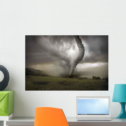 Approaching Tornado Wall Decal Design 2