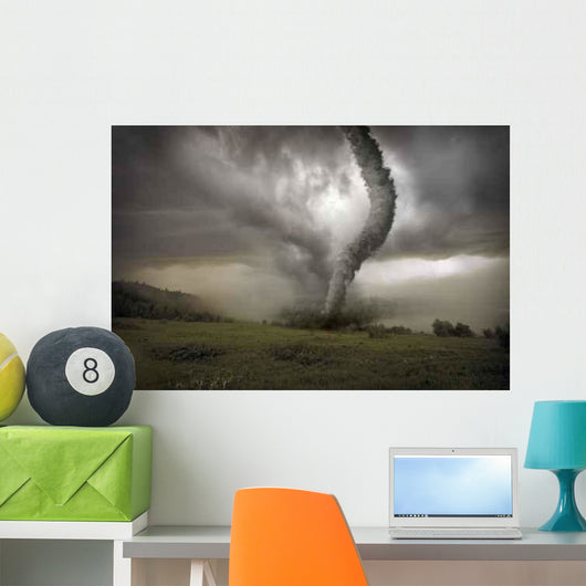 Approaching Tornado Wall Decal Design 2