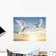 Two Dove Wall Mural